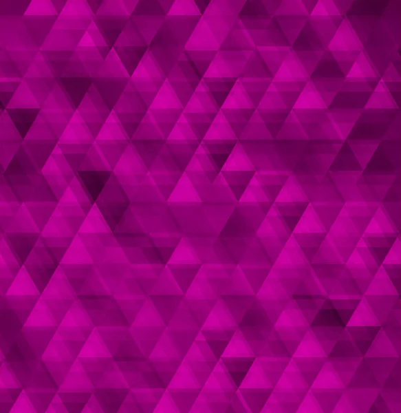 紫色の三角形の幾何学的背景 幾何学的テクスチャ ベクターイラスト — ストックベクタ