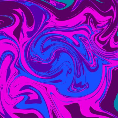 Colorfuls dalgaları, parlak renkli arka plan soyut fütüristik spirales