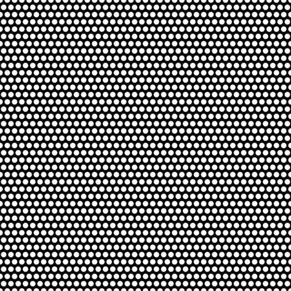 Абстрактний Безшовний Візерунок Крапками Сучасна Чорно Біла Текстура Геометричний Фон — стоковий вектор