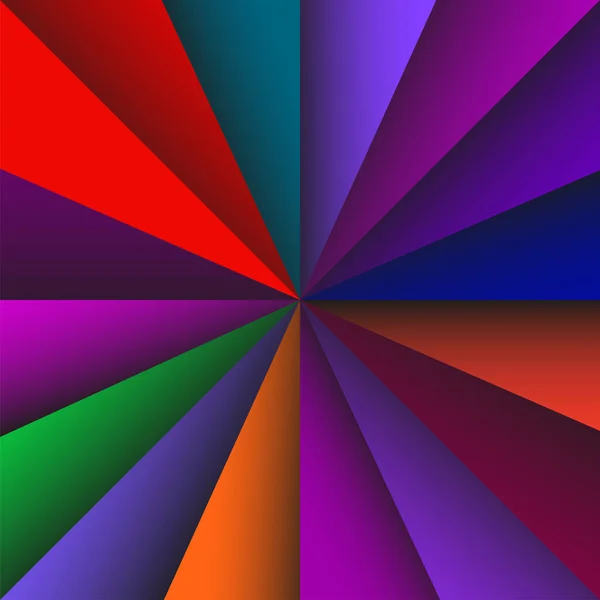 Colorful Background Triangles Your Design All Colors Rainbow Vector Illustration — Stockvektor