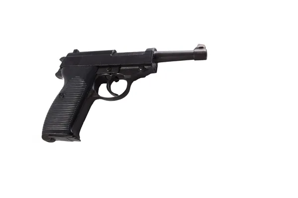 A black parabellum p38 — Stock Photo, Image