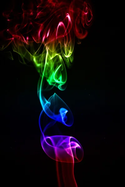 Colourful smoke — Stock Photo, Image