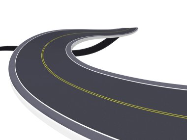 Yılan gibi yol 