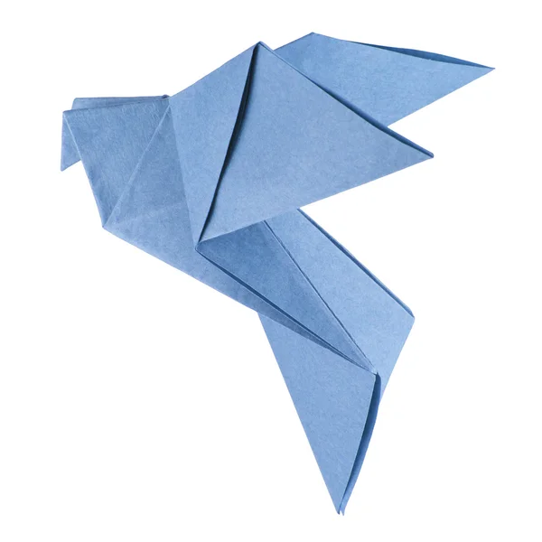 Paloma de origami aislada —  Fotos de Stock