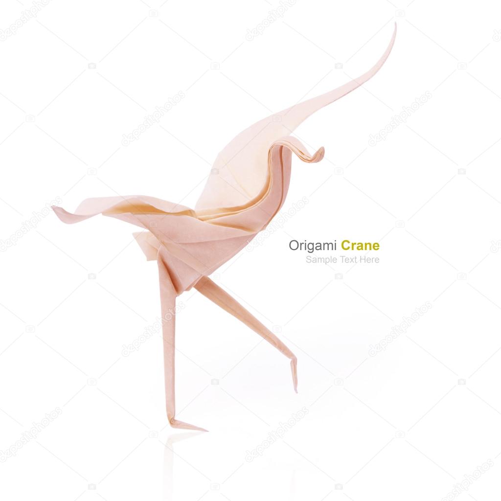 Origami tender crane