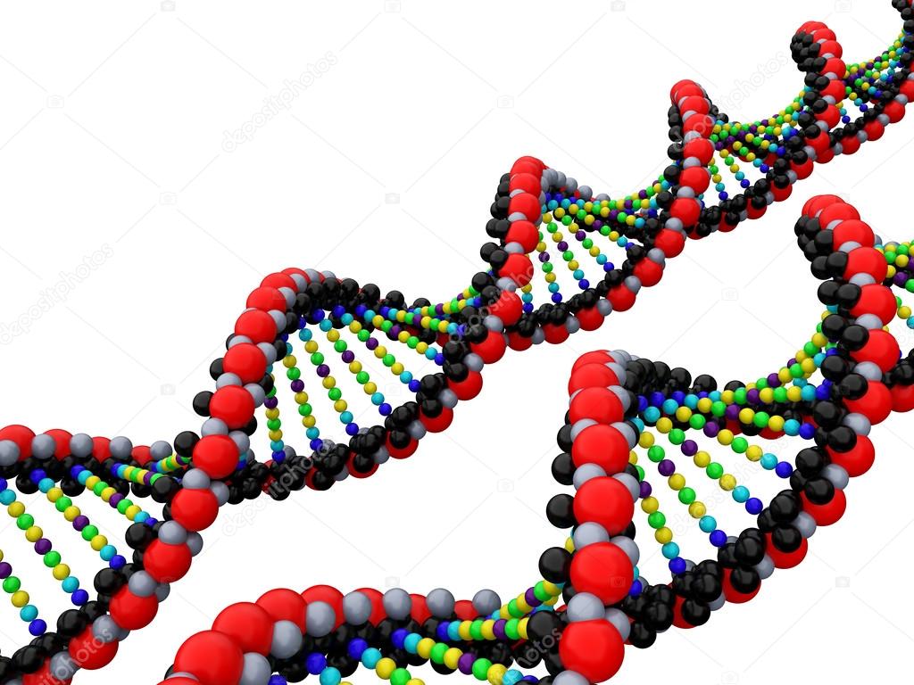 3d isolated dna