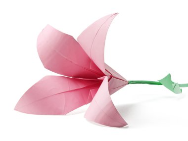 Origami lily