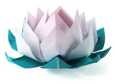 Origami lotus 