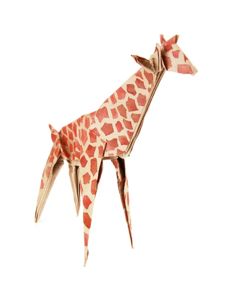 Origami giraffa — Foto Stock