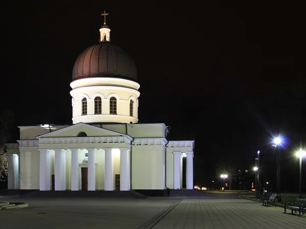 Catedral noturna — Fotografia de Stock