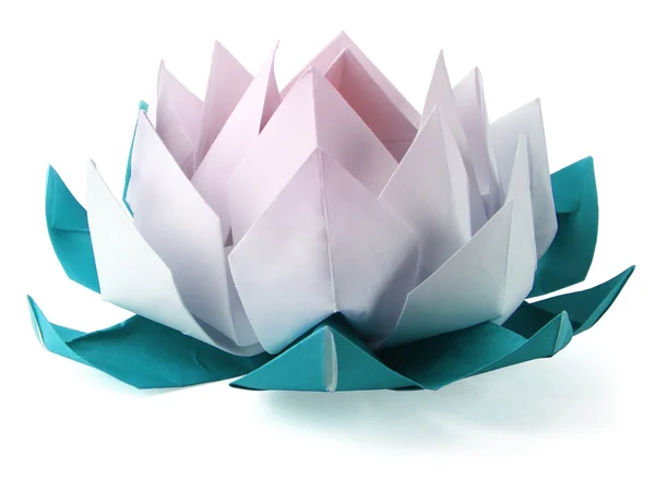 Origami lotus — Stock fotografie