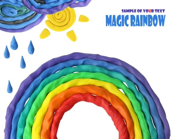 Arco-íris mágico — Fotografia de Stock