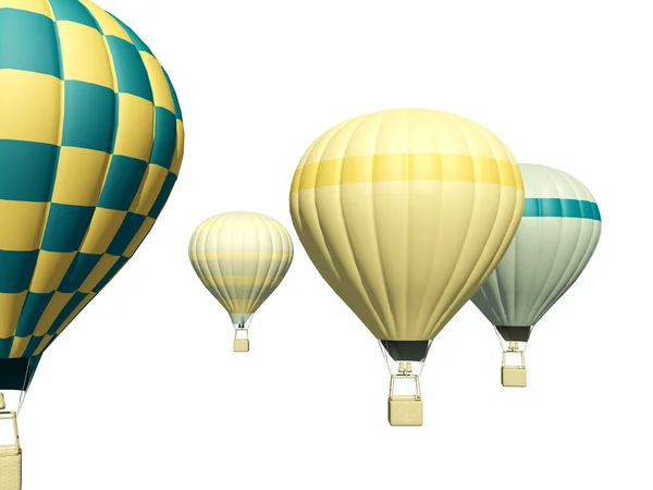 3D aerostats — Stockfoto