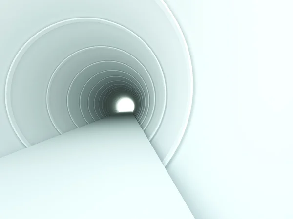 3D abstraktní tunel — Stock fotografie
