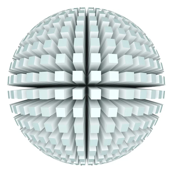 3d abstract sphere — Stock Photo, Image