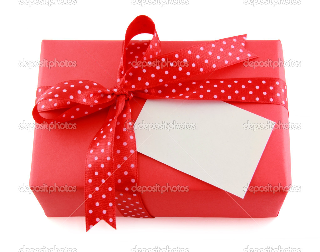 Red present box 
