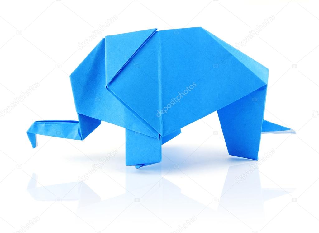 Origami Elephant Stock Photo Mandrixta 41282095