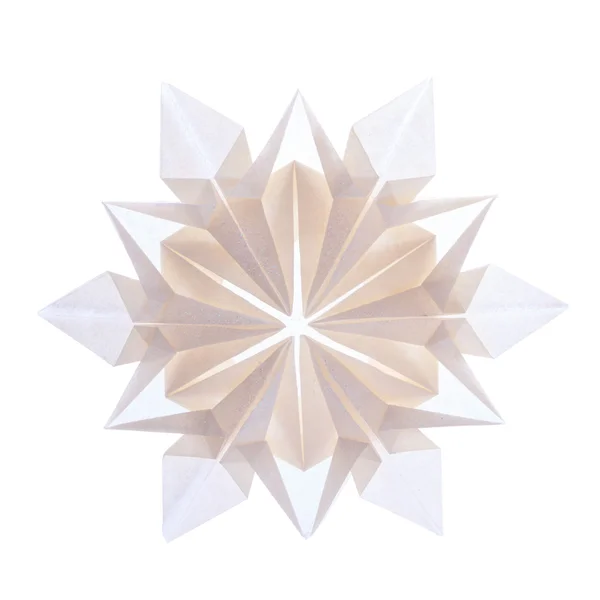 Transparent snowflake — Stock Photo, Image