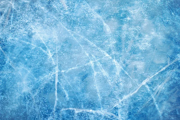 Patinoire glacée bleue hiver Images De Stock Libres De Droits
