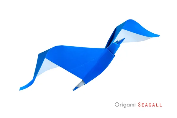 Origami gaviota — Foto de Stock