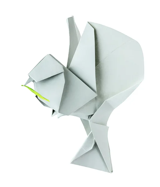 Pomba de origami — Fotografia de Stock