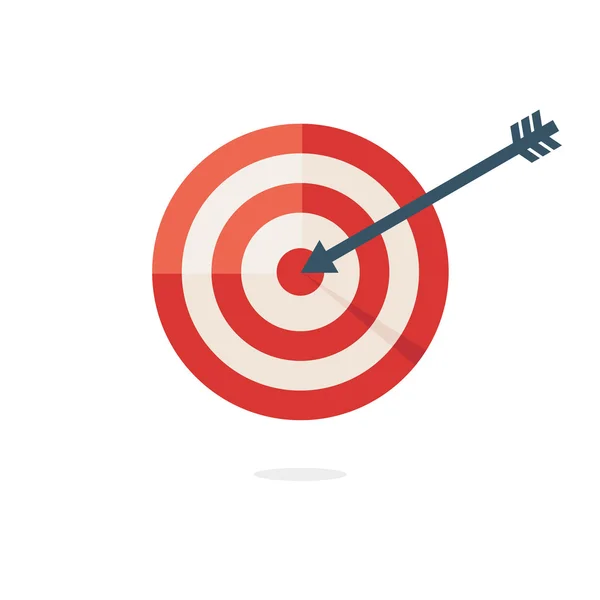 Darts target aim — Stock Photo, Image