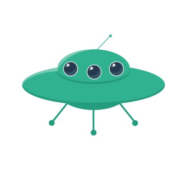 UFO roket simgeler