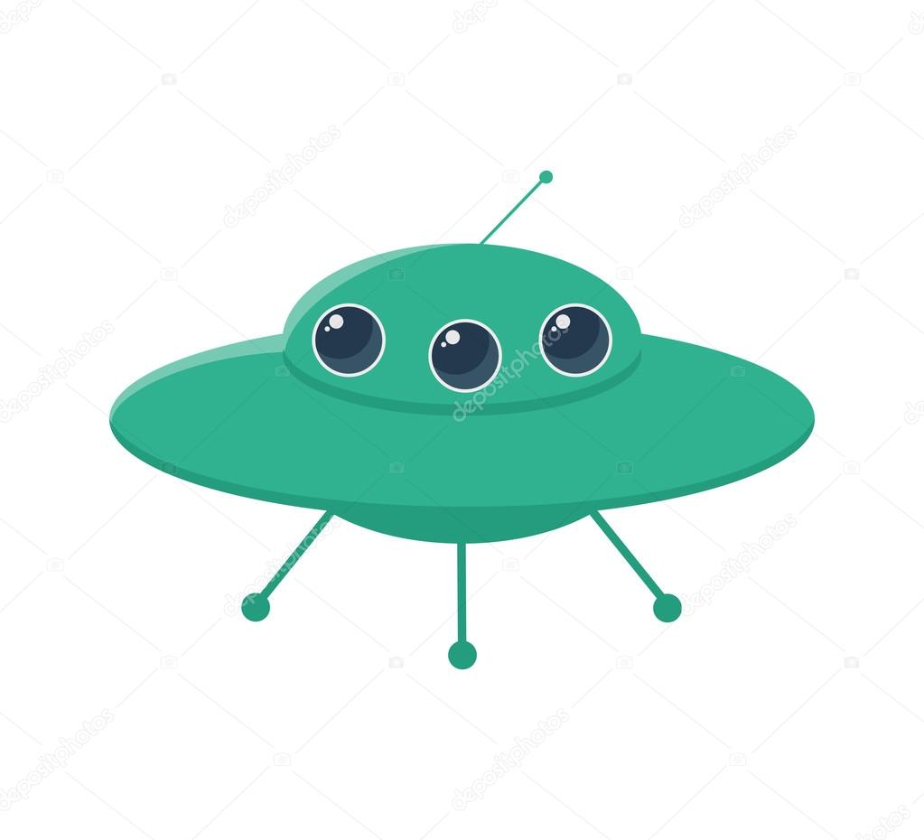 UFO rocket icons