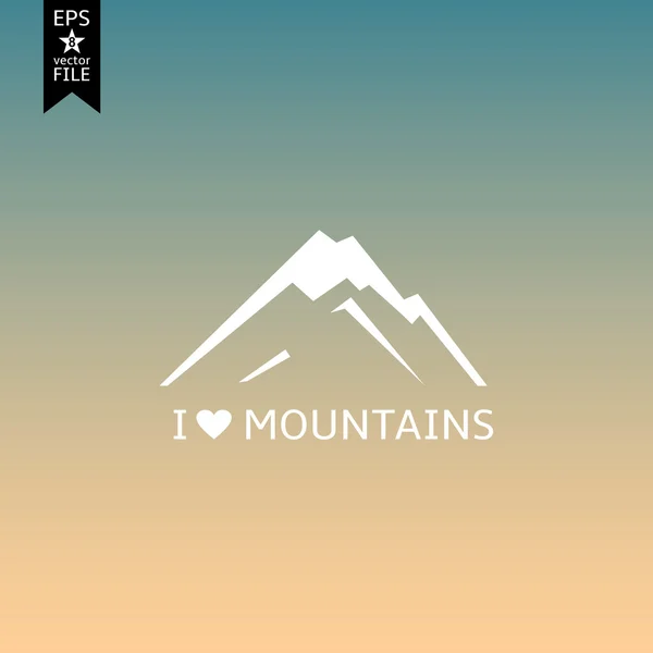 Mountains — Stock Vector