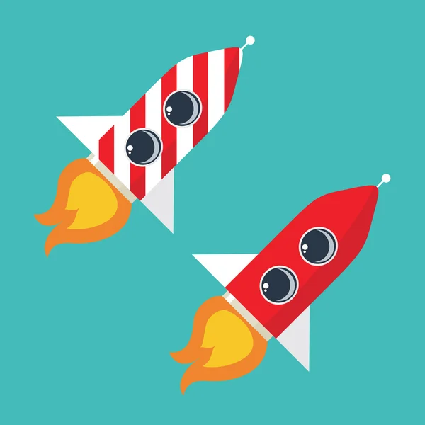 Rocket icon — Vector de stoc