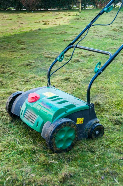 Lawn aerator — Stock Photo, Image