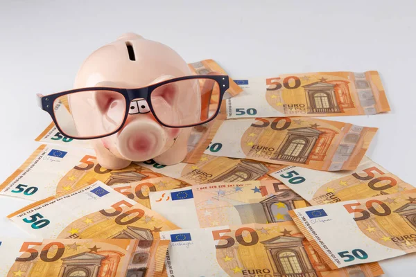 Personal Finance Concept Price Glasses Very High Patients — Stock Photo, Image