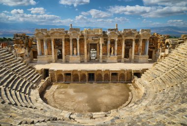Hierapolis theater clipart