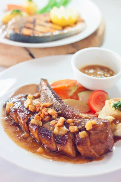 Costillas de cerdo — Foto de Stock