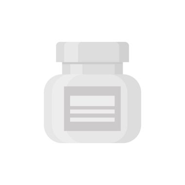 İlaç ve haplar paket vektörü beyaz gerçekçi simge