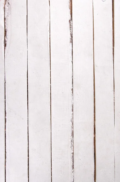 Wall of white planks — Stock Photo, Image