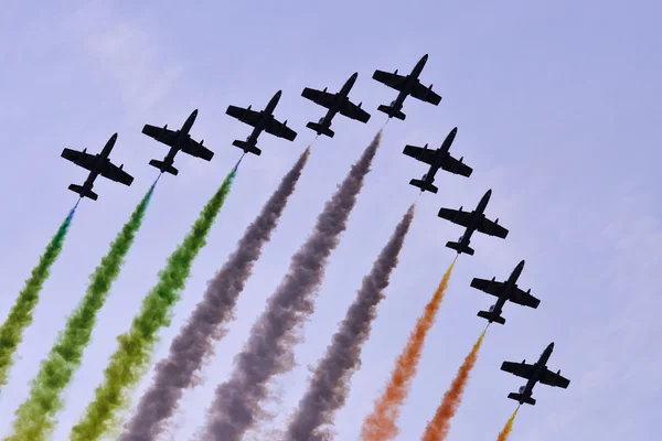 hava gösterisi renkli