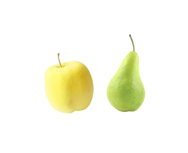 Manzana y pera — Foto de Stock