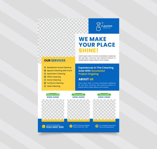 Professionele Creatieve Kleurrijke Moderne Abstract Corporate Business Marketing Reclame Flyer — Stockvector