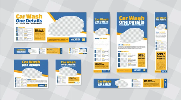 Oto yıkama şirketi için web reklamı