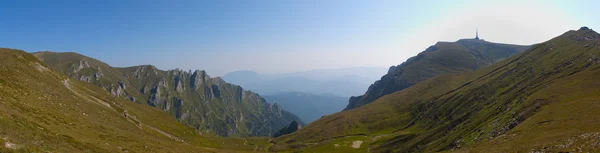 Panorama de montaña Bucegi Fotos de stock