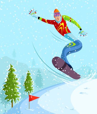 Snowboard.
