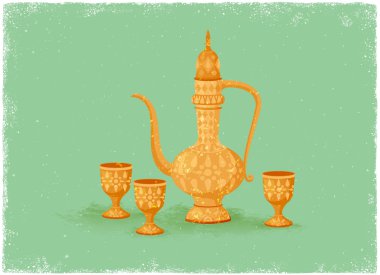 antika cam esrar ve şarap içme