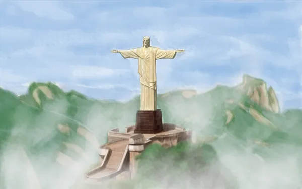 Cristo Redentor — Zdjęcie stockowe