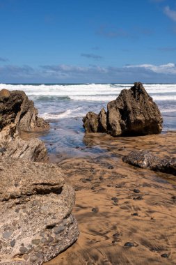 Yaz Saati, Playa de Garcey, Fuerteventura, Kanarya Adaları, İspanya