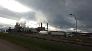 Logging in various areas in Canada