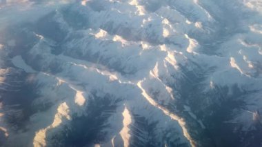 Arial views of the mountains