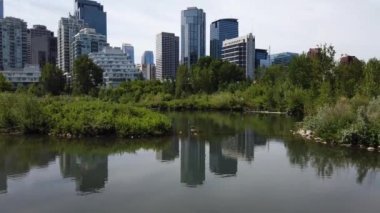 Calgary Alberta Canada in the summer