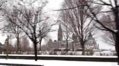 Ottawa Canada in the winter