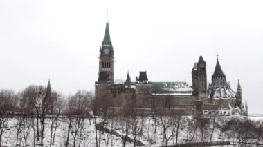 Ottawa Canada in the winter
